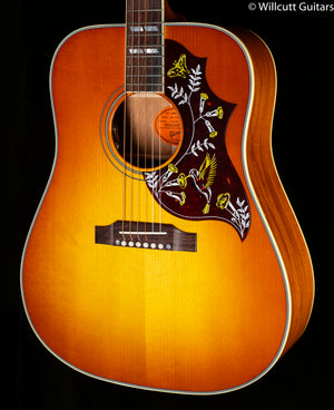 Gibson Custom Shop Willcutt Exclusive Hummingbird Original Heritage Cherry Sunburst Red Spruce top (063)