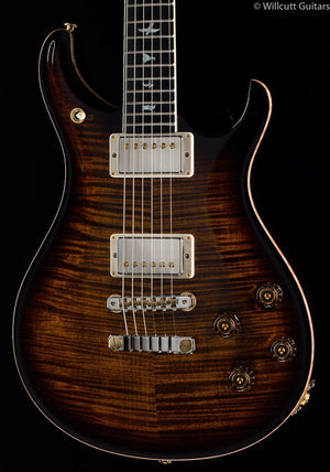 PRS McCarty 594 Wood Library Black Gold Burst Flame Maple Neck