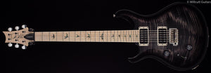 PRS Custom 24 Lefty Charcoal Burst 10 Top Flame Maple Neck (644)