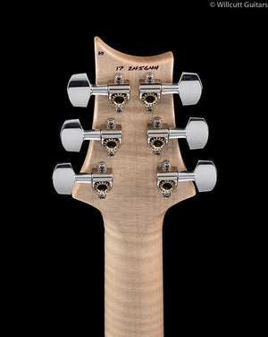 PRS Custom 24 Lefty Charcoal Burst 10 Top Flame Maple Neck (644)