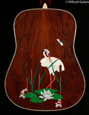 Martin Custom Shop D-45 Harvey Leach Lotus Flower (112)