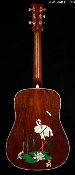 Martin Custom Shop D-45 Harvey Leach Lotus Flower (112)