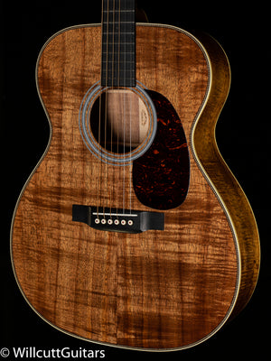 Martin Custom Shop 000 28 Style Highly Figured Koa