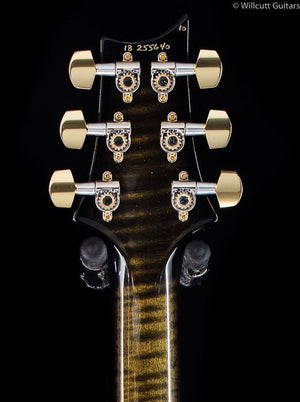 PRS Custom 24 Wood Library 10 Top Flame Maple Neck Obsidian Smokeburst