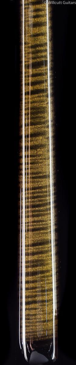 PRS Custom 24 Wood Library 10 Top Flame Maple Neck Obsidian Smokeburst