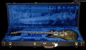 PRS Custom 24 Wood Library 10 Top Flame Maple Neck Obsidian Smokeburst