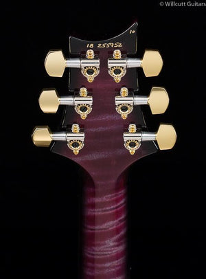 PRS Custom 24 Wood Library 10 Top Flame Maple Neck Violet Smokeburst
