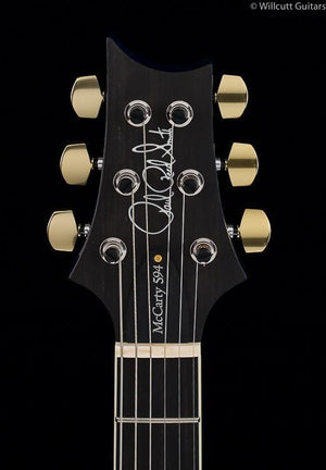 PRS McCarty Singlecut 594 Wood Library River Blue Wrap Burst Maple Neck
