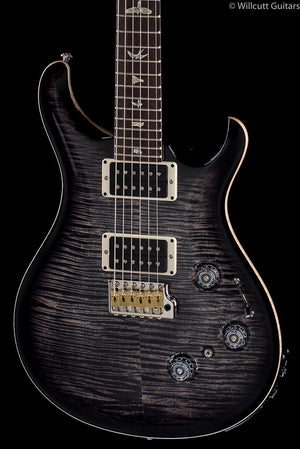 PRS Custom 24 Piezo Charcoal Burst 10 Top (558)