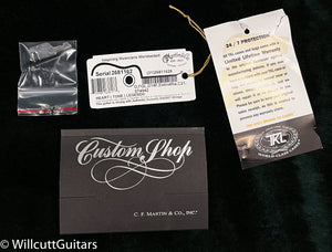 Martin Custom Shop Dreadnought 28 Style Adirondack Top & Bracing (162)