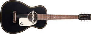 Gretsch G9520E Gin Rickey Acoustic/Electric with Soundhole Pickup, Walnut Fingerboard, Smokestack Black