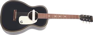 Gretsch G9520E Gin Rickey Acoustic/Electric with Soundhole Pickup, Walnut Fingerboard, Smokestack Black