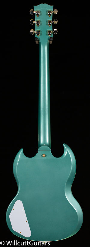 Gibson Custom Shop 1963 SG Custom Willcutt Exclusive Inverness Green Maestro VOS (853)