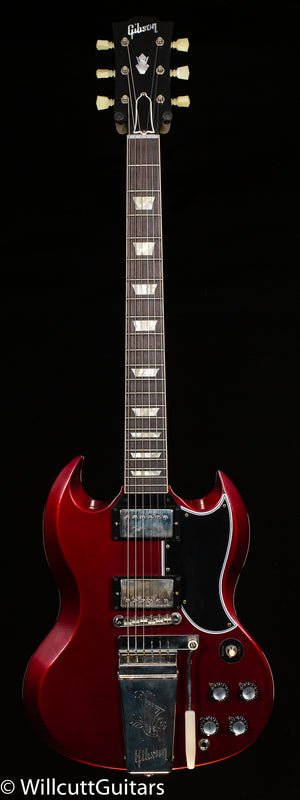 Gibson Custom Shop 1964 SG Murphy Ultra Light Aged Willcutt Exclusive Burgundy Mist (914)