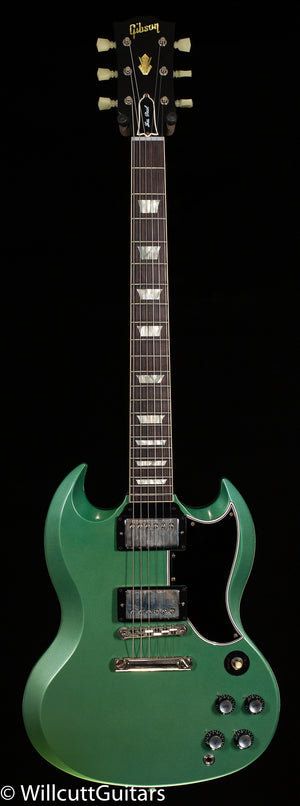 Gibson Custom Shop 1961 SG Standard Willcutt Exclusive Inverness Green Stop Bar VOS (051)