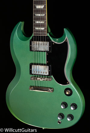Gibson Custom Shop 1961 SG Standard Willcutt Exclusive Inverness Green Stop Bar VOS (051)