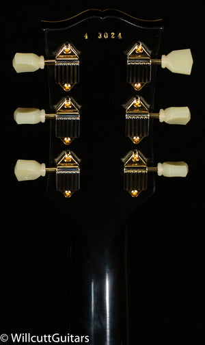 Gibson 1954 Les Paul Custom Staple Pickup Reissue VOS Ebony (024)