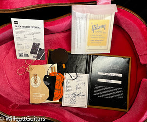 Gibson Custom Shop 1954 Les Paul Standard Willcutt Exclusive Oxblood Underwood Refin and Aged VOS (072)