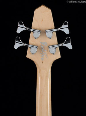 Rick Turner Renaissance RB-4 Bass Fretless Camphor Burl Bass Guitar (338)