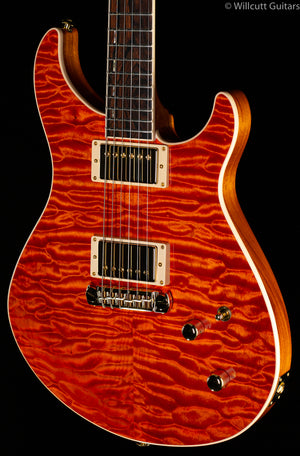 Giffin Model-T Deluxe, Orange Quilt, Gold Hardware (240)