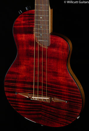 Rick Turner Renaissance RB-4 Bass Standard Flamed Redwood Bass Guitar