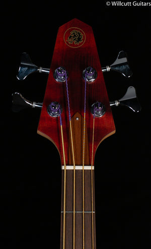 Rick Turner Renaissance RB-4 Bass Standard Flamed Redwood Bass Guitar