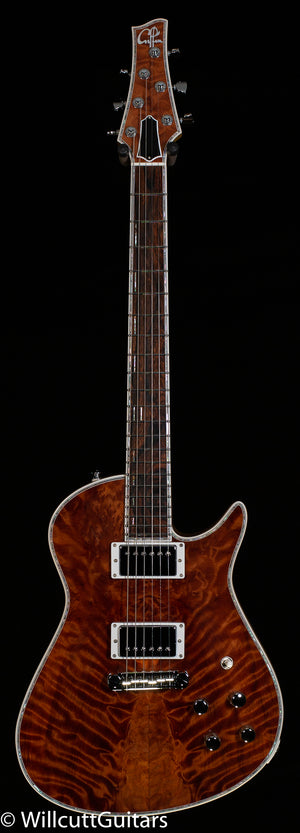 Giffin Valiant Custom Curly Redwood/White Limba (221)
