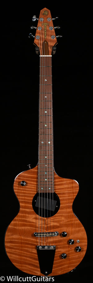 Rick Turner Model 1 Deluxe Full Mojo Curly Redwood