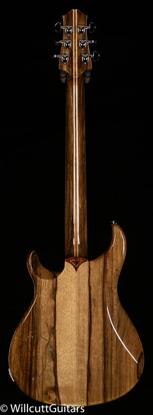 Giffin Standard Hollow Black Limba Charcoal Burst Quilt (210)