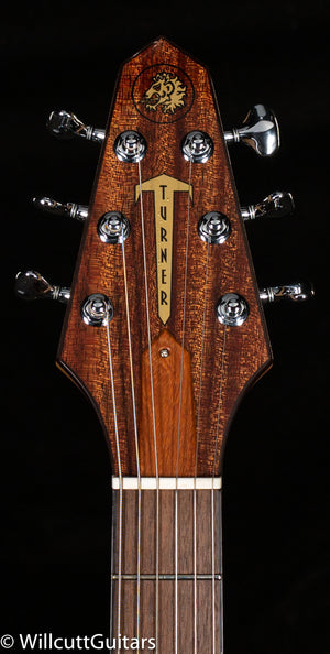 Rick Turner Model 1 Deluxe Electric Guitar Lindsey Buckingham Model Burgundy finish (676)