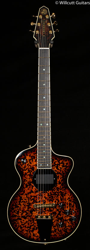 Rick Turner Model 1 CP Deluxe Tortoise Burst Top (723)