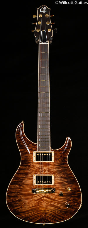 Giffin Standard Solid Burl Maple Top Dark-Burst (250)