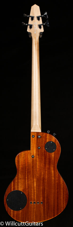 Renaissance RB4 Standard 4 String AmpliCoustic Bass Guitar Natural Redwood (781)