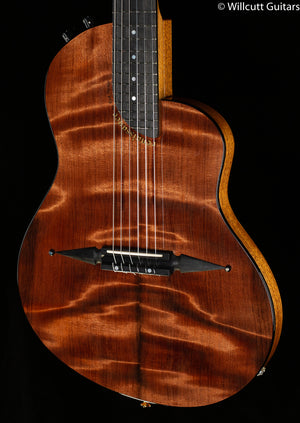 Rick Turner RN6 Standard Hybrid Nylon String Amplicoustic Flamed Redwood (782)