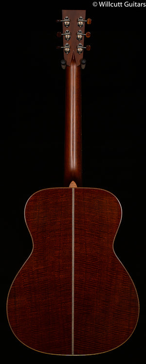 Santa Cruz OM Model Custom Ancient Sitka Fiddleback Mahogany