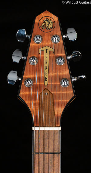 Rick Turner Model 1 Deluxe Electric Guitar Curly Redwood (798)