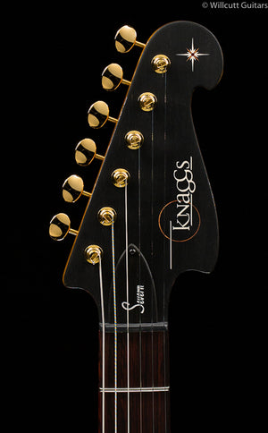 Knaggs Chesapeake Severn, Tier 2, Natural Spalt Top, Blue Lapis Inlay w/case