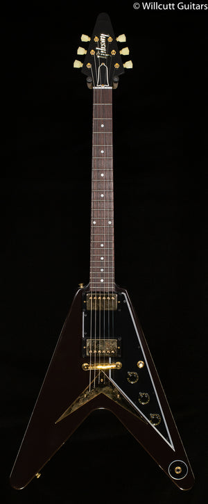 Gibson Custom Shop 1958 Mahogany Flying V Reissue Oxblood Gloss