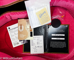 Gibson Custom Shop 1958 Les Paul Standard Willcutt Exclusive Ebony VOS (328)