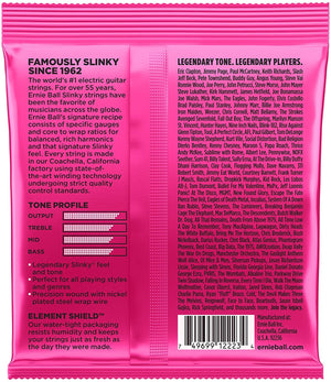 Ernie Ball Super Slinky Nickel Wound Electric Guitar Strings - 9-42 Gauge
