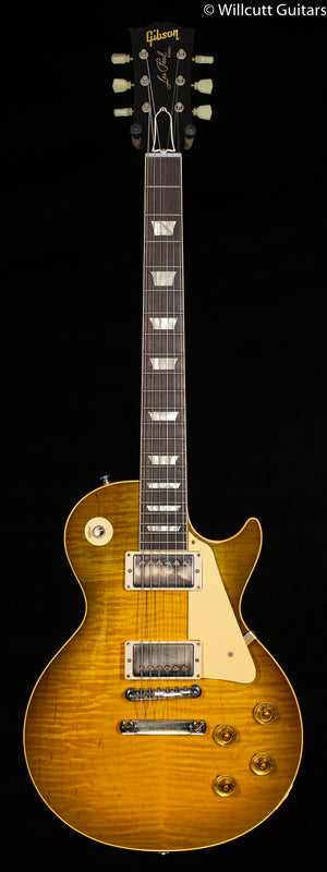 Gibson Custom Shop 1959 Les Paul Standard Green Lemon Fade Murphy Lab Ultra Light Aged (454)