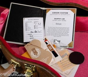Gibson Custom Shop 1959 Les Paul Standard Reissue Kindred Burst Murphy Lab Ultra Light Aged (124)