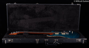 PRS Custom 24 20th Anniversary Blue Matteo 10 Top USED
