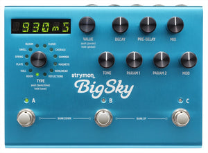 Strymon Big Sky Multi Dimensional Reverb