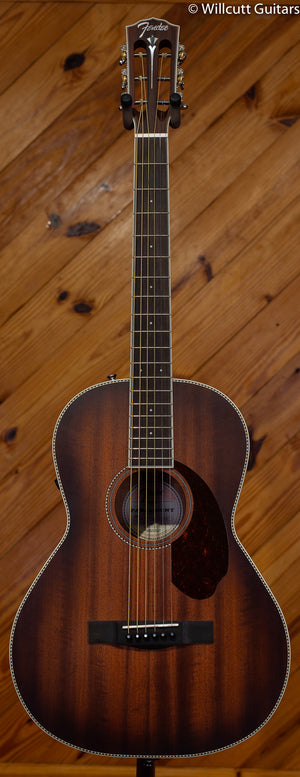 Fender PM-2E Parlor All Mah Limited DEMO