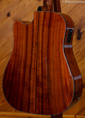 D'Angelico Premier Bowery Acoustic Koa Natural DEMO