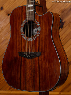 D'Angelico Premier Bowery Acoustic Koa Natural DEMO