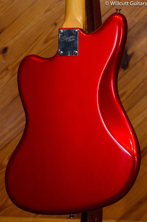 Squier Deluxe Jazzmaster Candy Apple Red