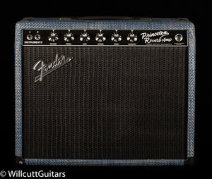 Fender Limited Edition '65 Princeton Reverb Celestion Alnico Blue Chilewich Denim