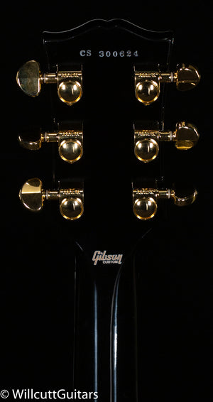 Gibson Custom Shop Les Paul Custom Ebony Fingerboard Gloss Ebony (624)